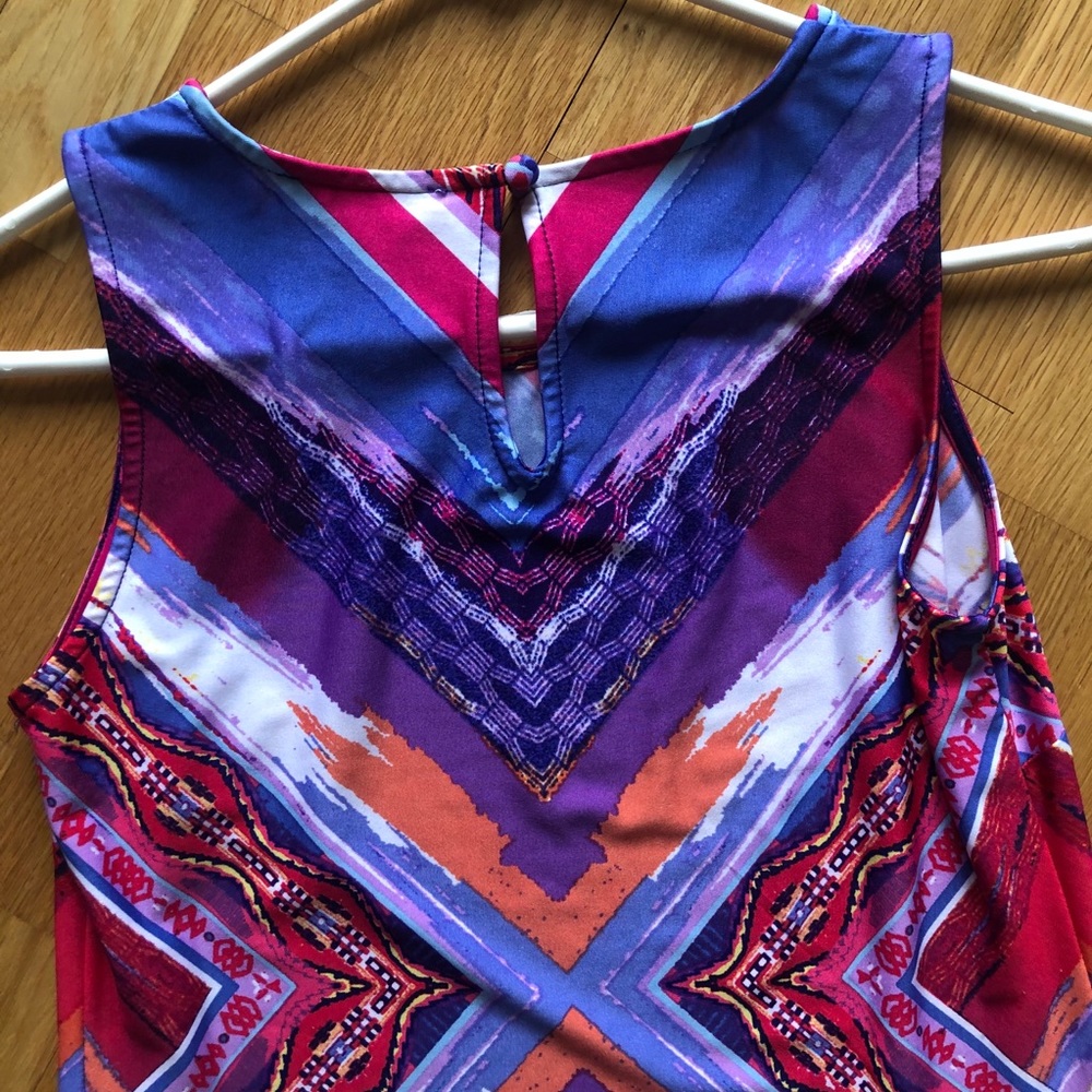 Colorful summer dress - Picture 2 of 4